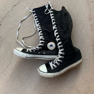 Converse ultra hi-tops, kids size 4.5, women’s 6.5